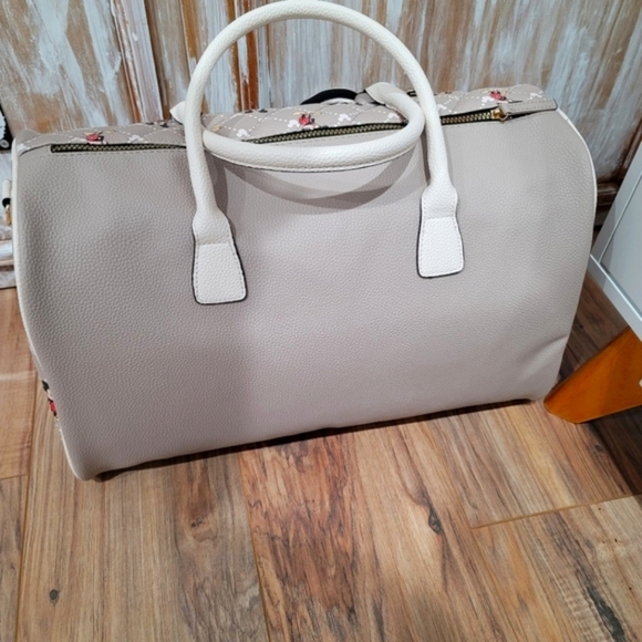 NWT Disney Mickey Mouse Monogram Weekender - Picture 9 of 11